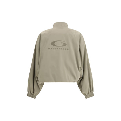 Balenciaga Folded Sweatshirt in Beige Polyester