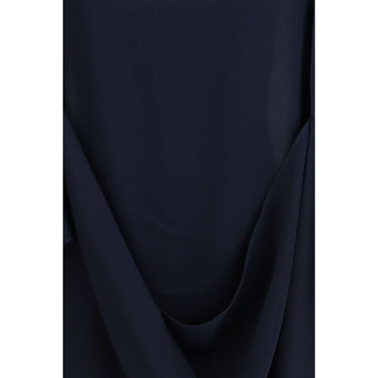 P.A.R.O.S.H. Blue Polyester Sweatshirt