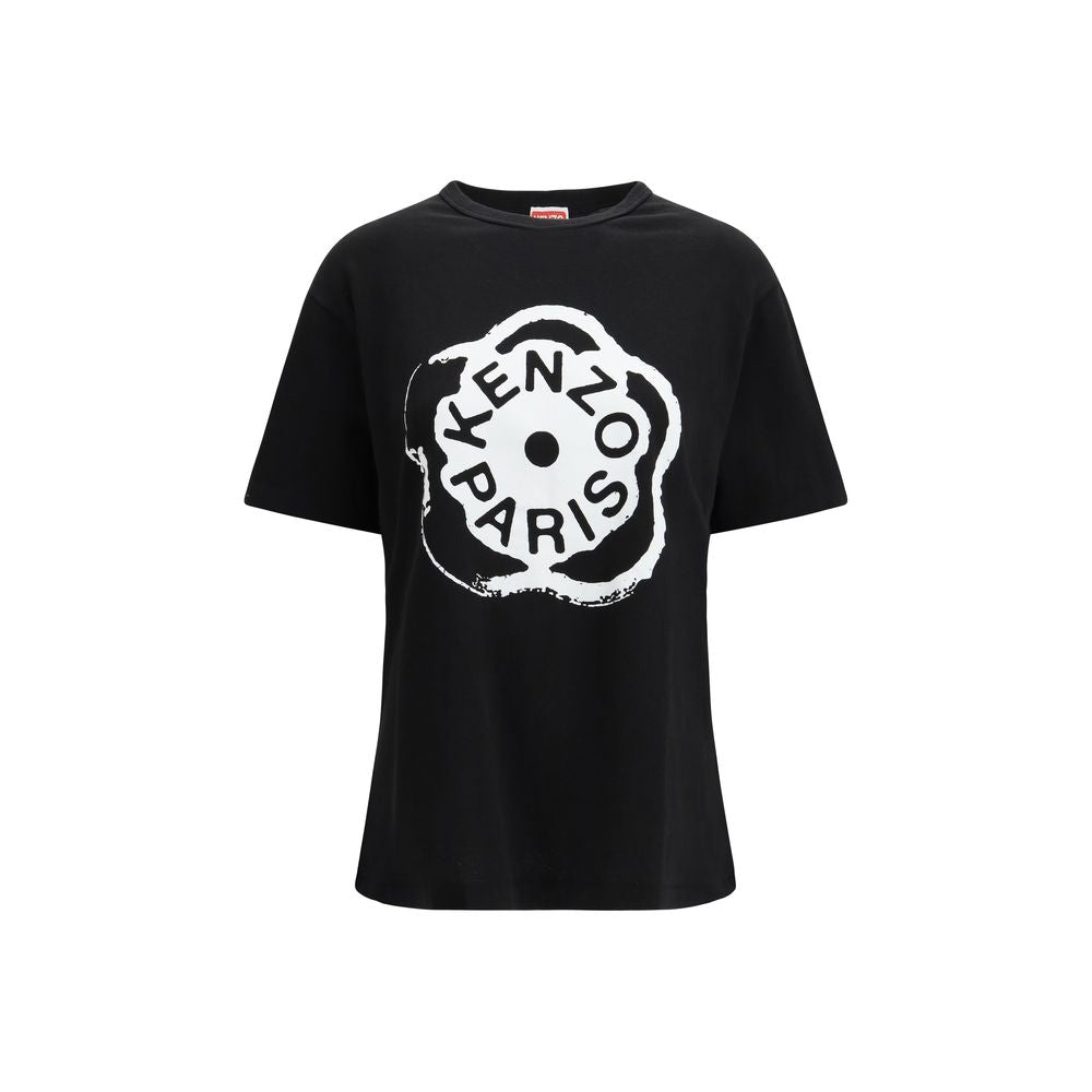 Kenzo Black Cotton T-Shirt - Boke Flower 2.0 Collection