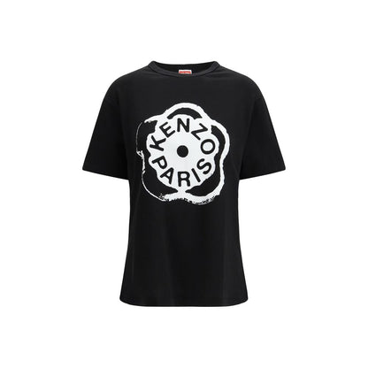 Kenzo Black Cotton T-Shirt - Boke Flower 2.0 Collection