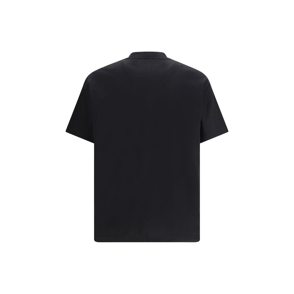 Y-3 Black Cotton Sportswear T-Shirt