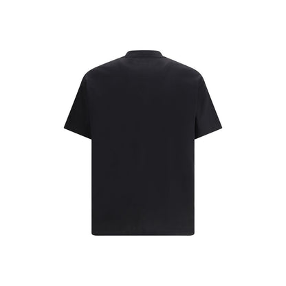 Y-3 Black Cotton Sportswear T-Shirt