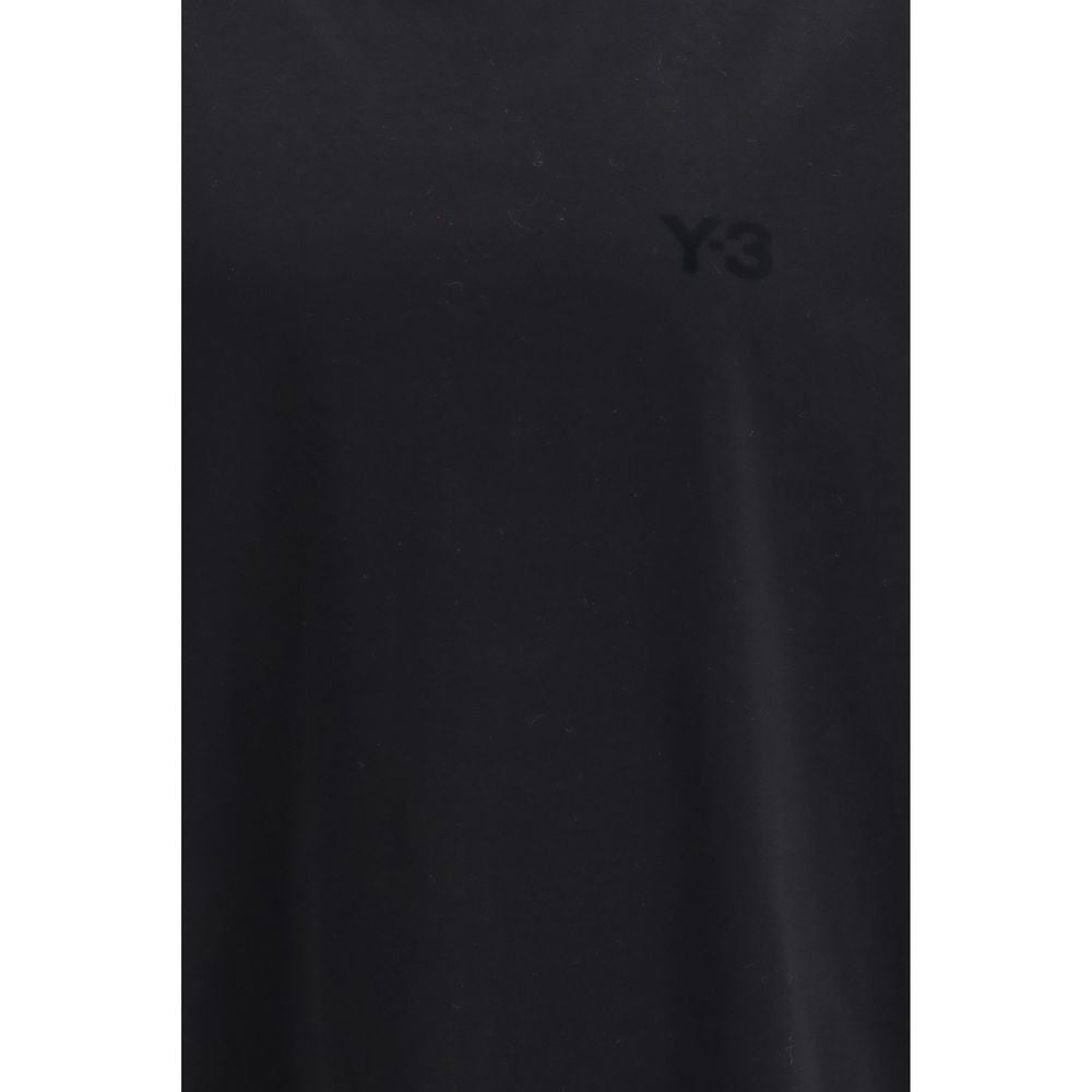 Y-3 Black Cotton Sportswear T-Shirt