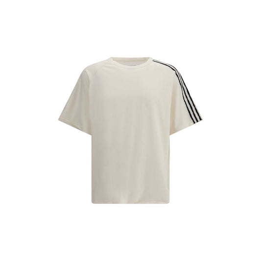 Y-3 Cream Cotton Sportswear T-Shirt