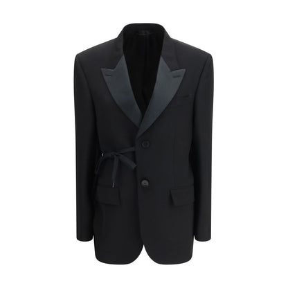 Balenciaga Black Wool Coat: A Modern Tailoring Masterpiece