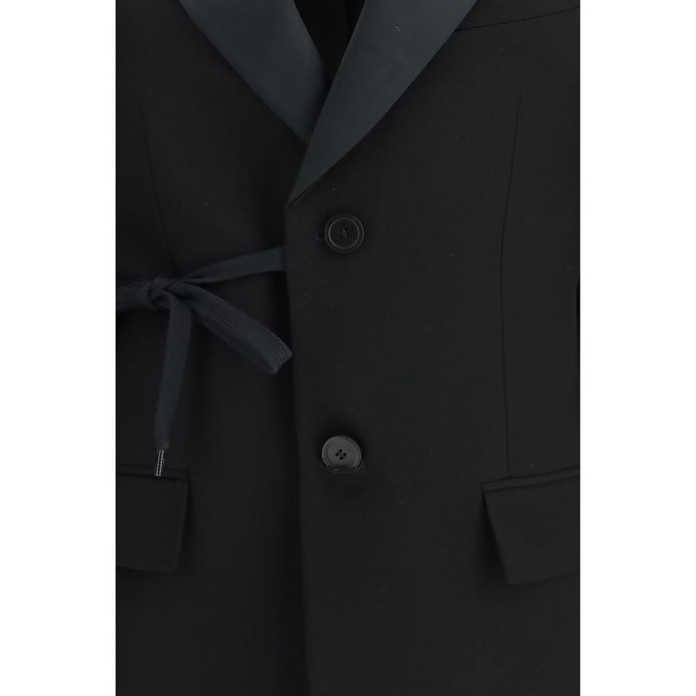 Balenciaga Black Wool Coat: A Modern Tailoring Masterpiece