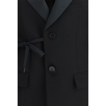 Balenciaga Black Wool Coat: A Modern Tailoring Masterpiece