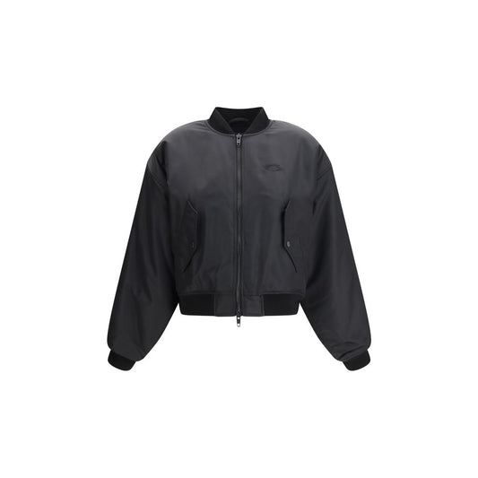 Balenciaga Black Bomber Jacket for Women