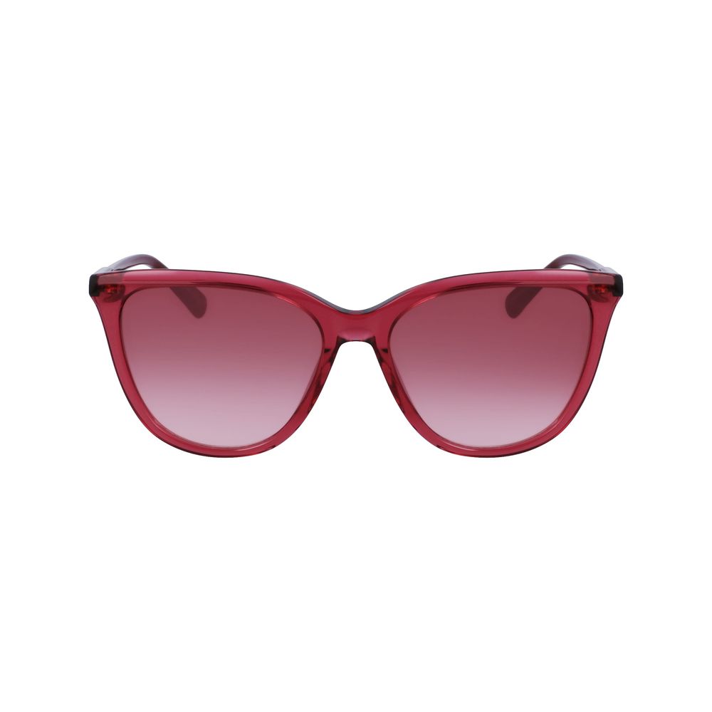 Longchamp Women’s Sunglasses – Red Acetate Frame
