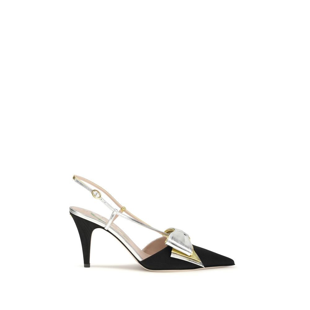Valentino Garavani Bowow Slingback Pumps