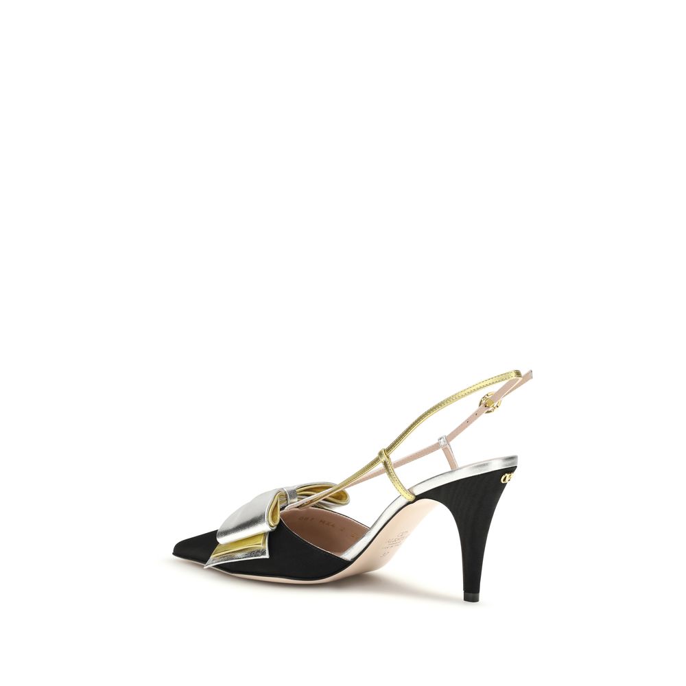 Valentino Garavani Bowow Slingback Pumps