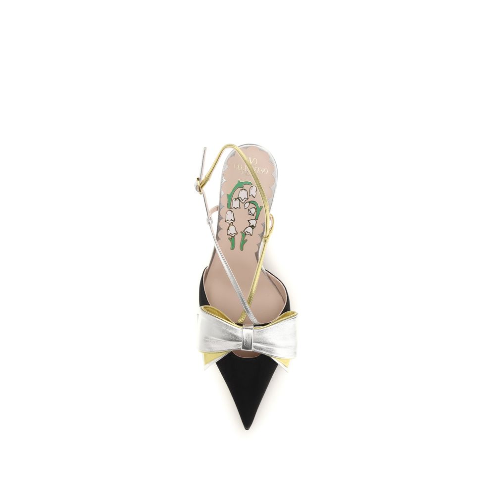 Valentino Garavani Bowow Slingback Pumps