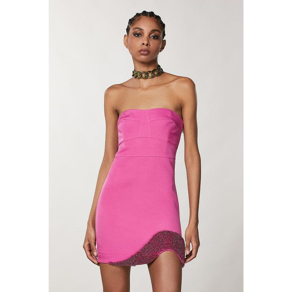 Patrizia Pepe Purple Polyester Casual Dress IT40