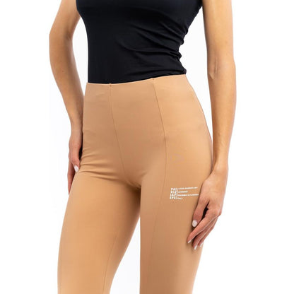 Patrizia Pepe Beige Nylon Leggings - Women’s Sportswear - Size XS/I/III