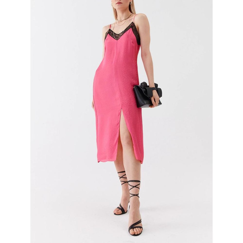 Patrizia Pepe Fuchsia Viscose Casual Dress IT40