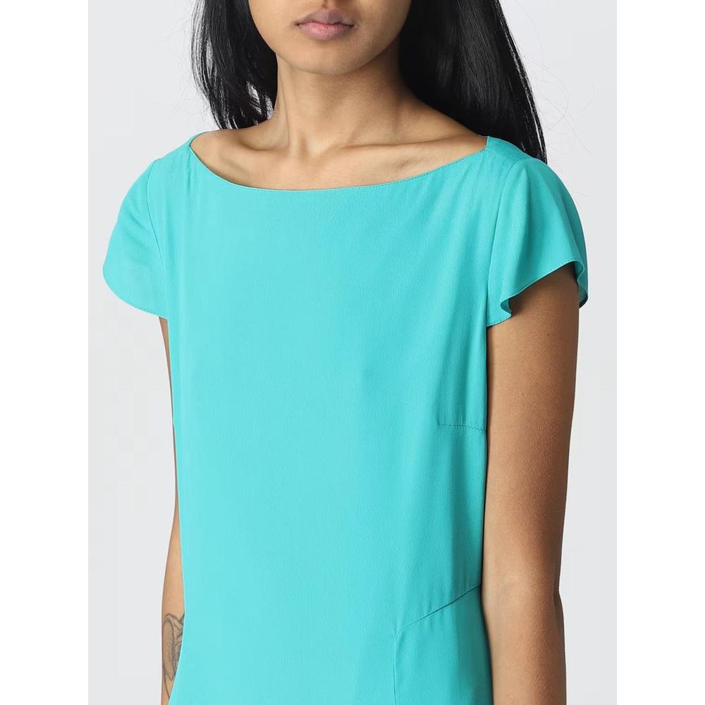 Patrizia Pepe Green Viscose Casual Dress - IT40