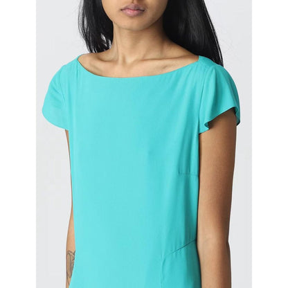 Patrizia Pepe Green Viscose Casual Dress - IT40