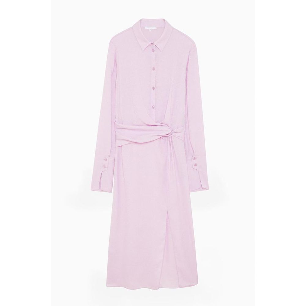 Patrizia Pepe Purple Copper Casual Dress - IT40