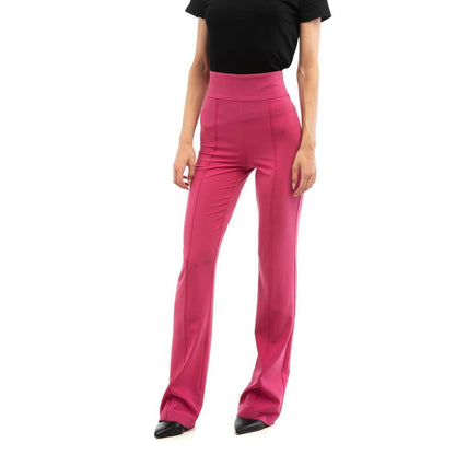 Patrizia Pepe Ceremony Fuchsia Flared Pants IT40