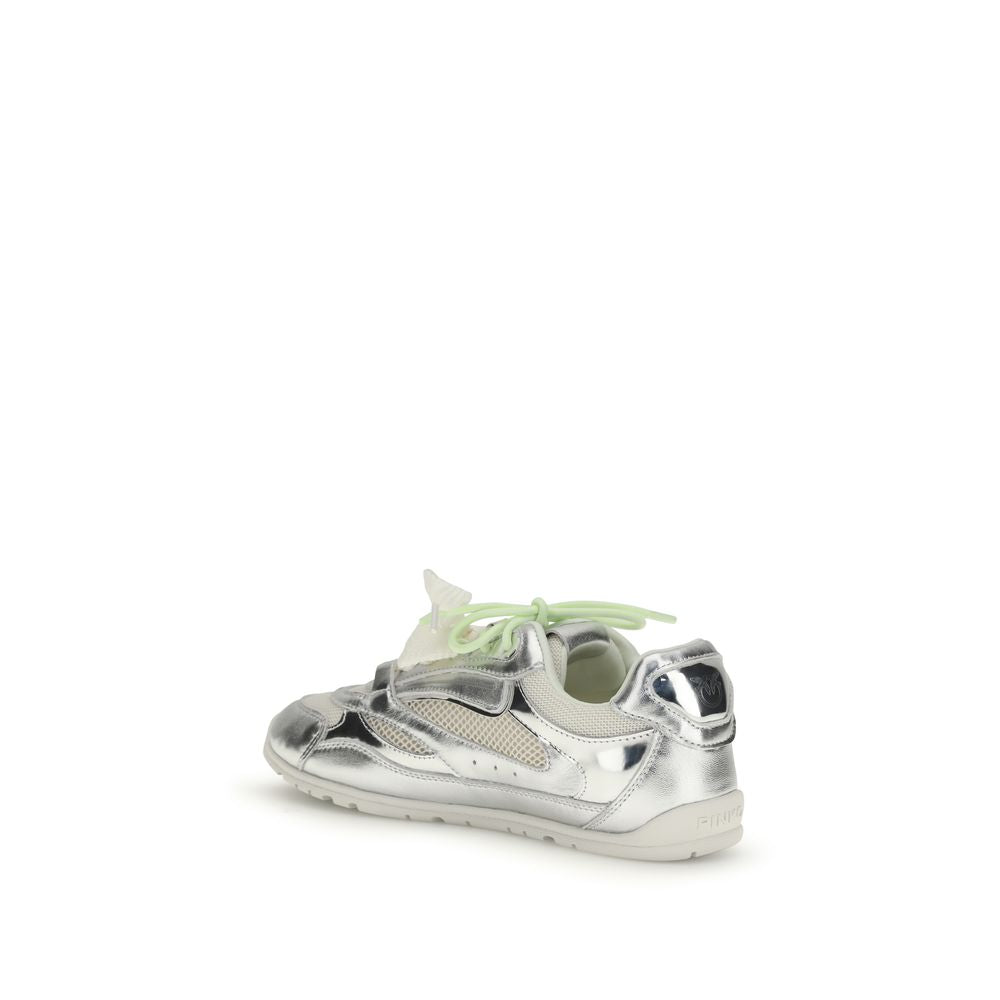 PINKO Silver Yulia Sneakers