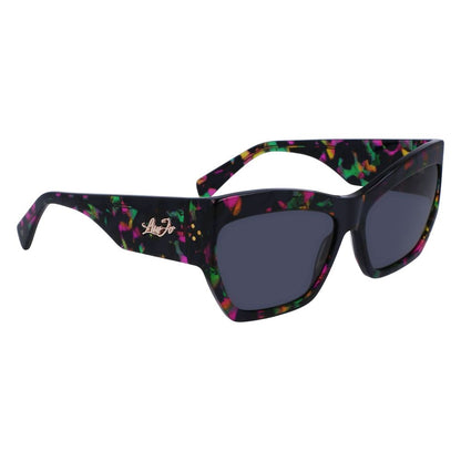 Liu Jo Women’s Bicolor Acetate Sunglasses – Green Frame, Category 3 Lenses