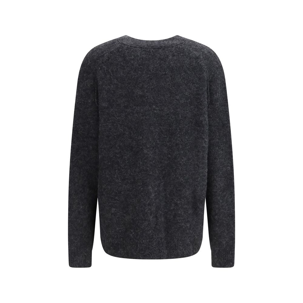 Marant Étoile Gray Alpaca Vicugna Pacos Cardigan