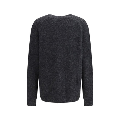 Marant Étoile Gray Alpaca Vicugna Pacos Cardigan