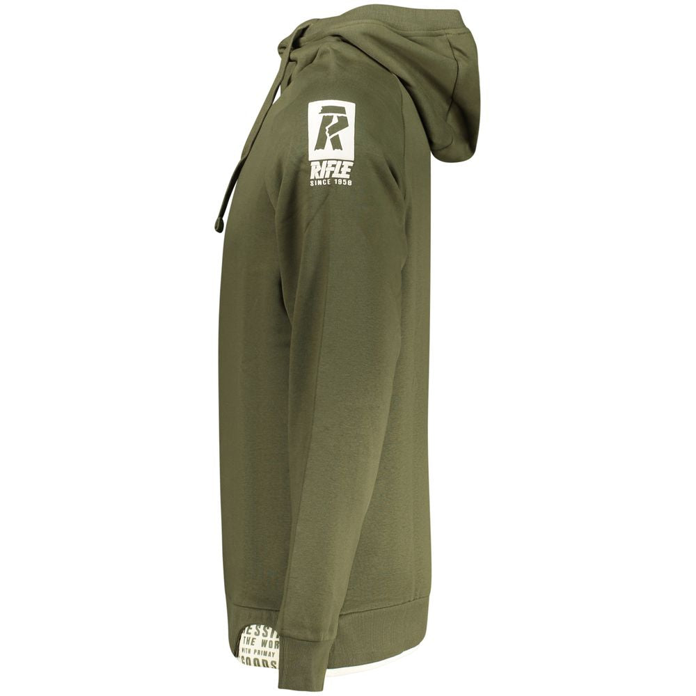 Rifle Verde Green Cotton Men's Sweatshirt