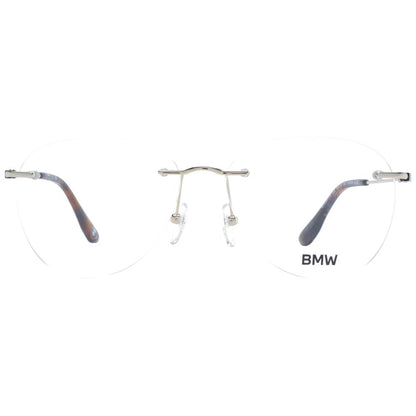 BMW Gold Titanium Glasses – Rimless Demo Lens Frames for Men