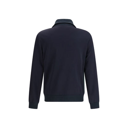Gucci Blue Retro Zip-Up Track Jacket for Men