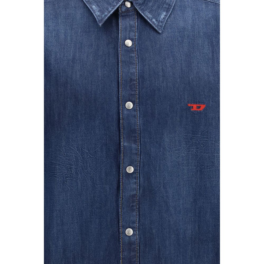Diesel D-Simply Blue Denim Shirt