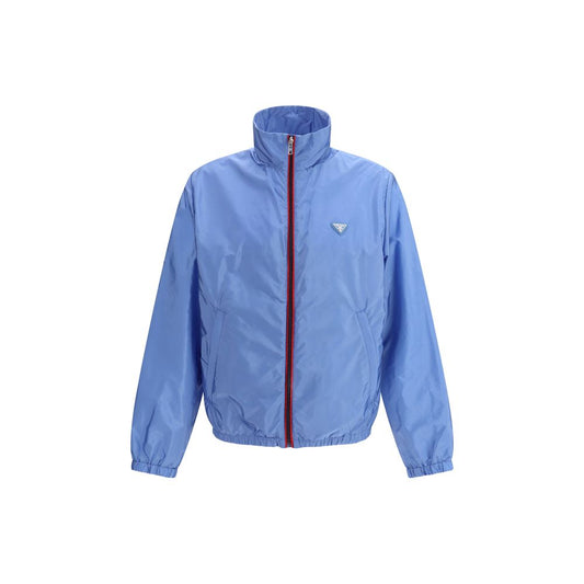 Prada Light Blue Shell Jacket