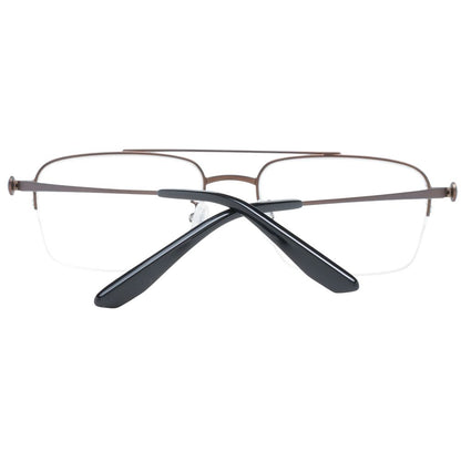 BMW Men's Optical Glasses – Bronze Half-Rim Frame, 54mm