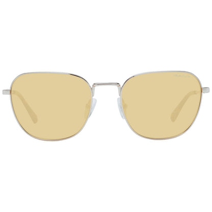 Gant Gold Metal Sunglasses – Panto Style with Yellow Lenses