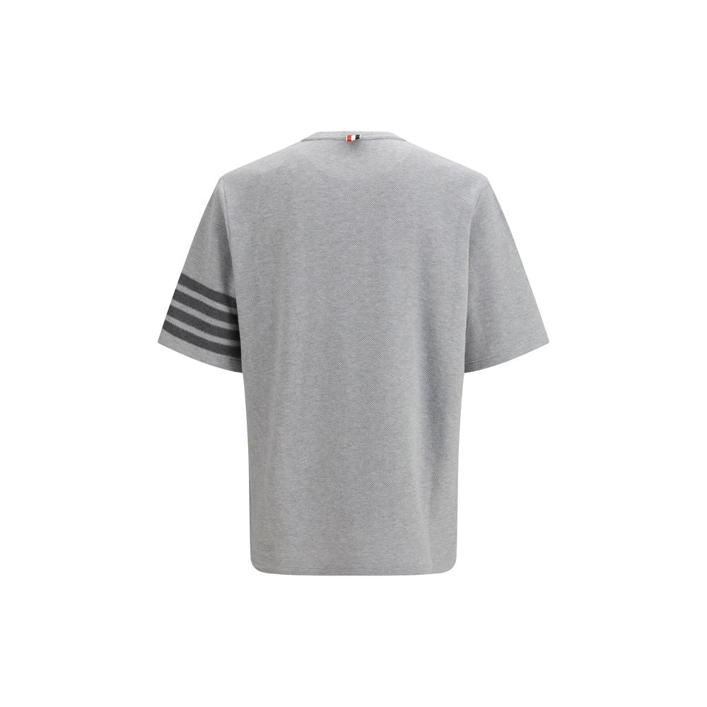 Thom Browne Gray Cotton Sportswear T-Shirt