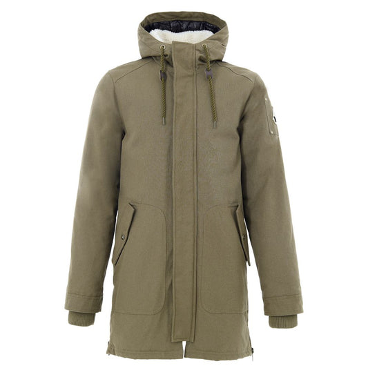 Moose Knuckles Green Cotton Parka: The Ultimate in Urban Luxury