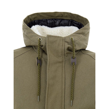 Moose Knuckles Green Cotton Parka: The Ultimate in Urban Luxury