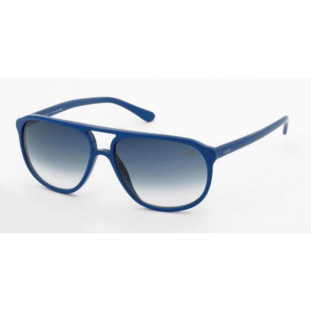 Lozza Unisex Blue Injected Sunglasses – Gradient Lenses