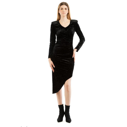 Patrizia Pepe Black Polyester Casual Dress - XS/I/II