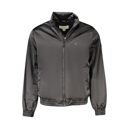 Calvin Klein Black Recycled Polyester Men Jacket