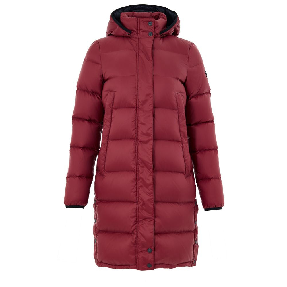 Moose Knuckles Bordeaux Down Dooded Puffer Coat for Women