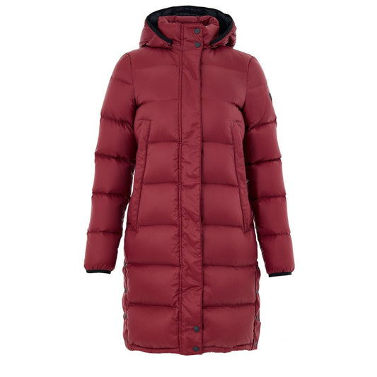 Moose Knuckles Bordeaux Down Dooded Puffer Coat for Women