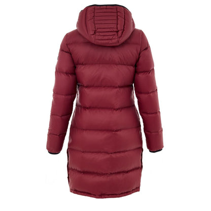 Moose Knuckles Bordeaux Down Dooded Puffer Coat for Women