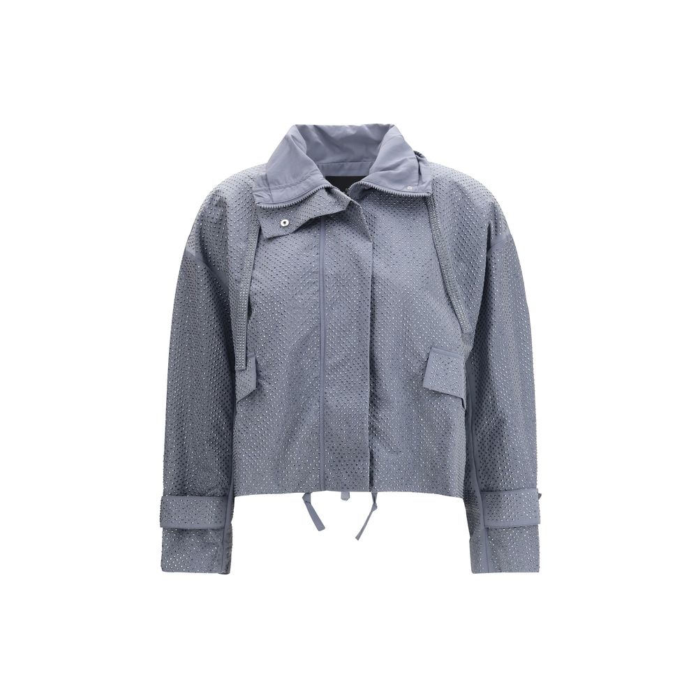 PINKO Light Blue Boxy Babette Jacket