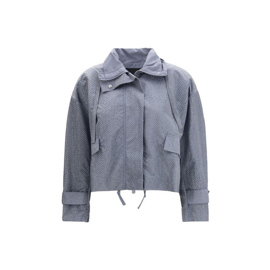 PINKO Light Blue Boxy Babette Jacket