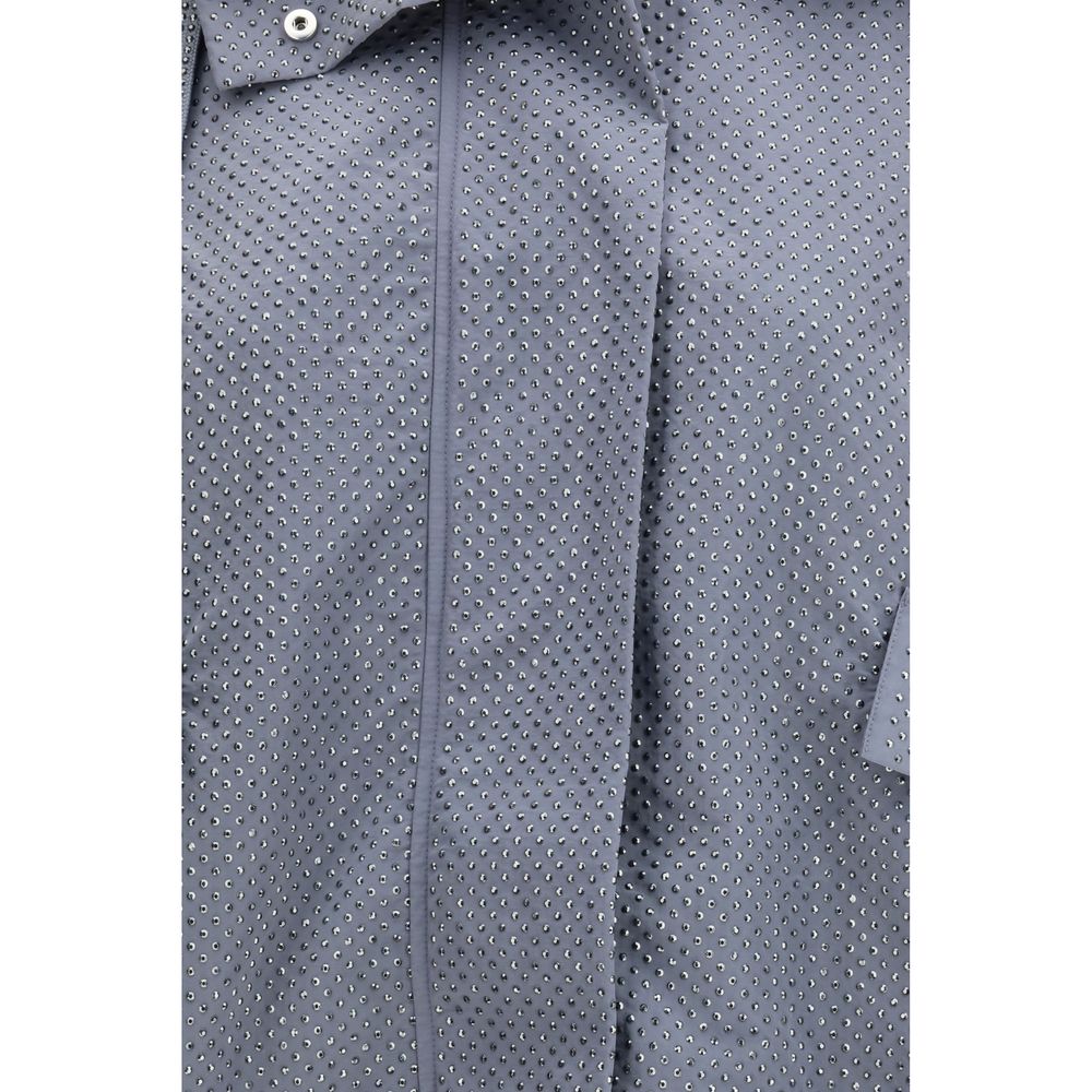 PINKO Light Blue Boxy Babette Jacket