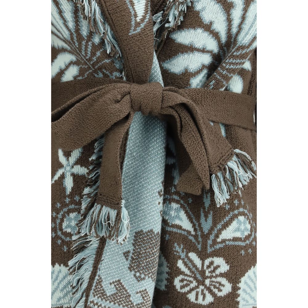 Alanui Brown Wool Cardigan – Echoes of The Island
