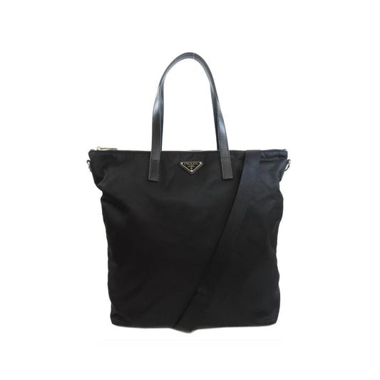Prada Black Nylon Tote Bag - Effortless Elegance and Functionality