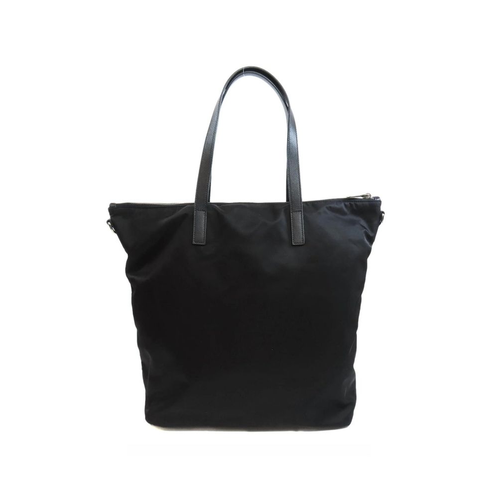 Prada Black Nylon Tote Bag - Effortless Elegance and Functionality