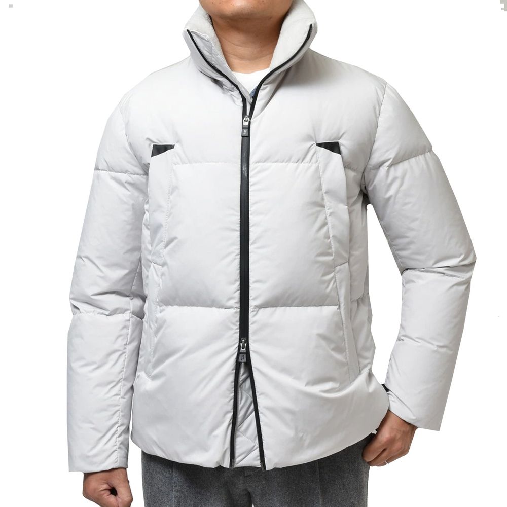 Herno White Puffer Jacket for Men
